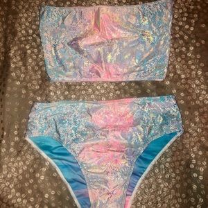 Custom Made Snakeskin Rave Set